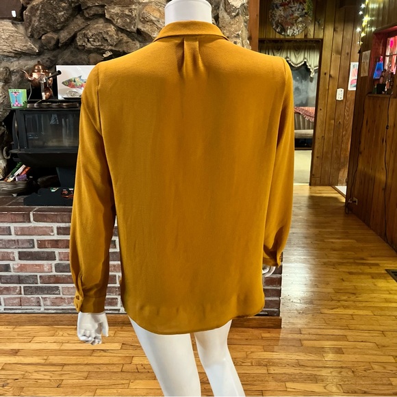 All In Favor Mustard Yellow Women's Top - Picture 5 of 8